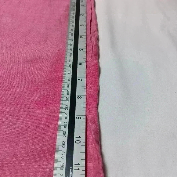 Lands End 💯 Linen 3/4 length  sleeve v neck pull over top. Ladies Size S - Picture 8 of 8